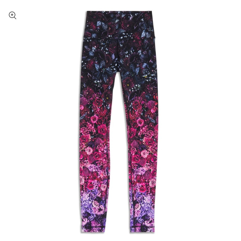 Wunder Under High Rise Nulux Legging in RARE Color Bloom Multi - 28” inseam